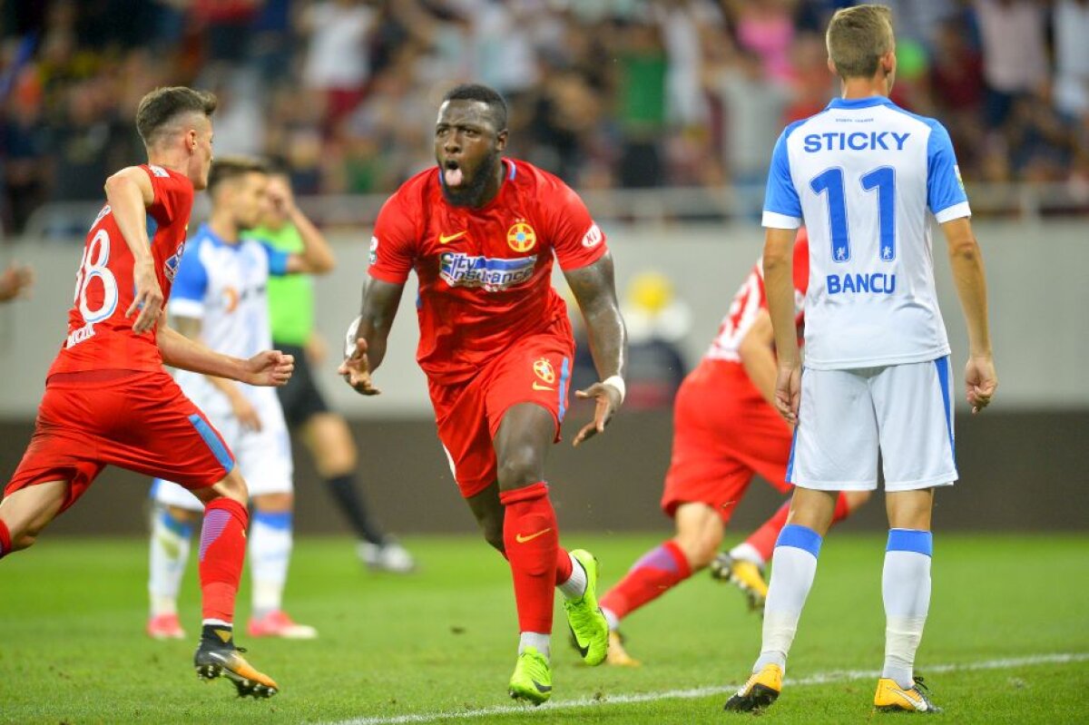 VIDEO+FOTO » O repriză, un punct! FCSB - CSU Craiova 1-1, echipa lui Dică suferă fără Budescu și Alibec » Primul pas greșit făcut de roș-albaștri