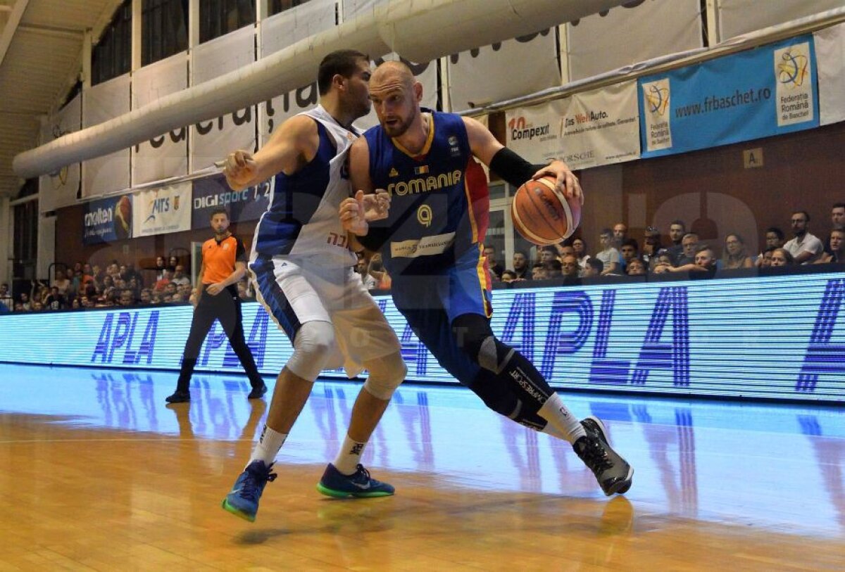 FOTO Naționala de baschet masculin a pierdut și al doilea amical împotriva celor din Israel 