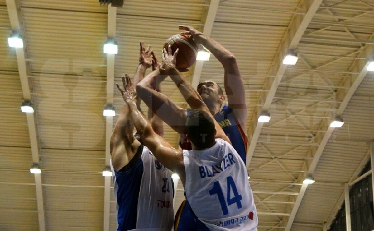 FOTO Naționala de baschet masculin a pierdut și al doilea amical împotriva celor din Israel 