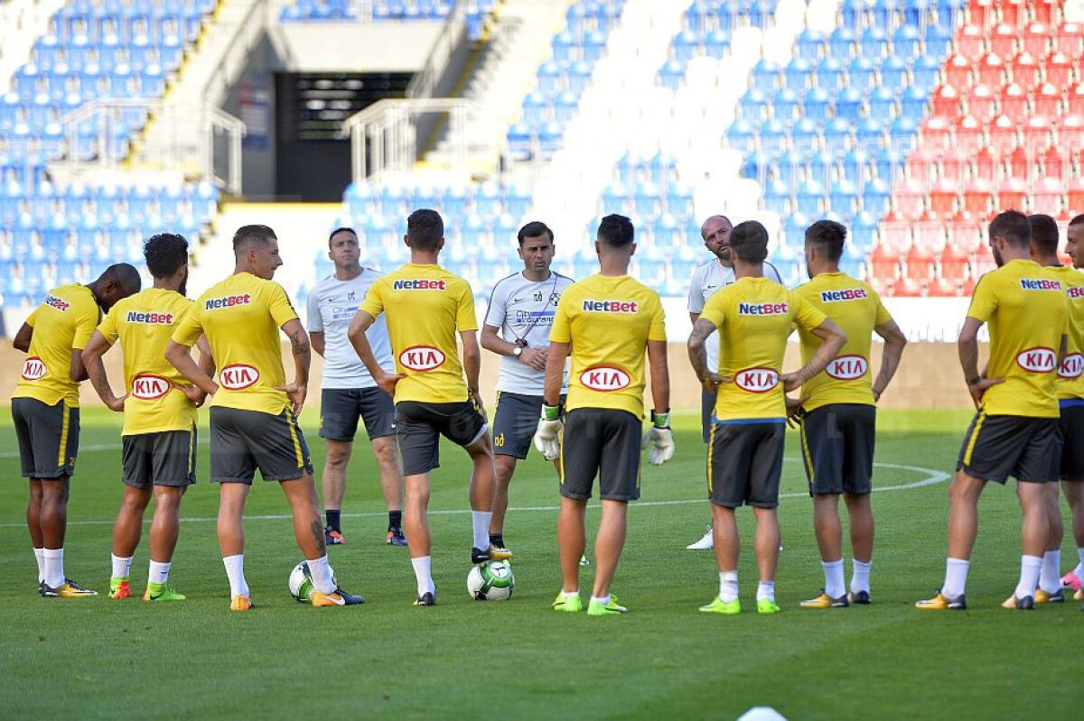 PLZEN - FCSB // VIDEO+FOTO Nicolae Dică, înaintea celui mai important meci din cariera de antrenor: "Nu se termină lumea dacă ratăm calificarea" » Ce spune despre Alibec