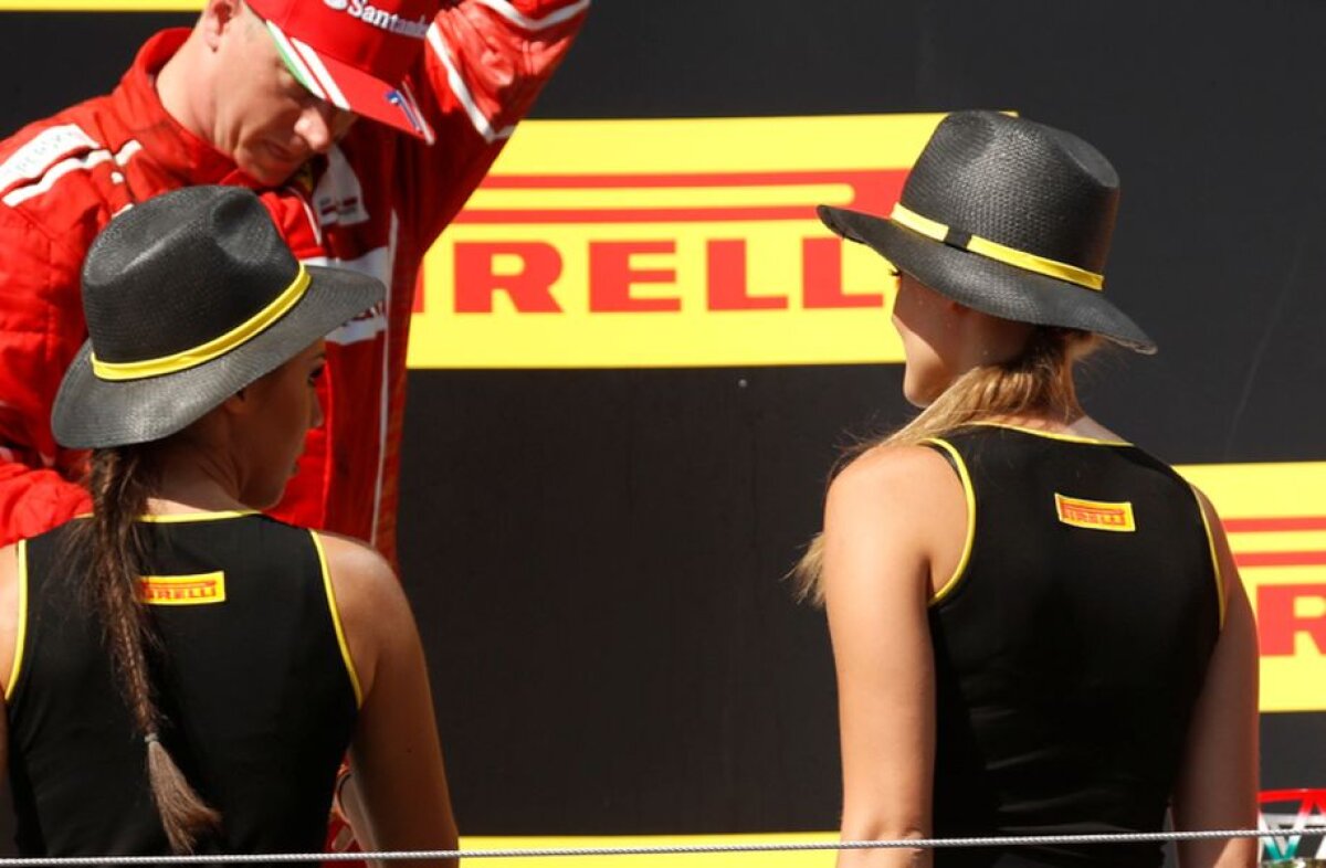 IMAGINE SUPER HOT Vântul le face farse hostesselor din Formula 1 :)
