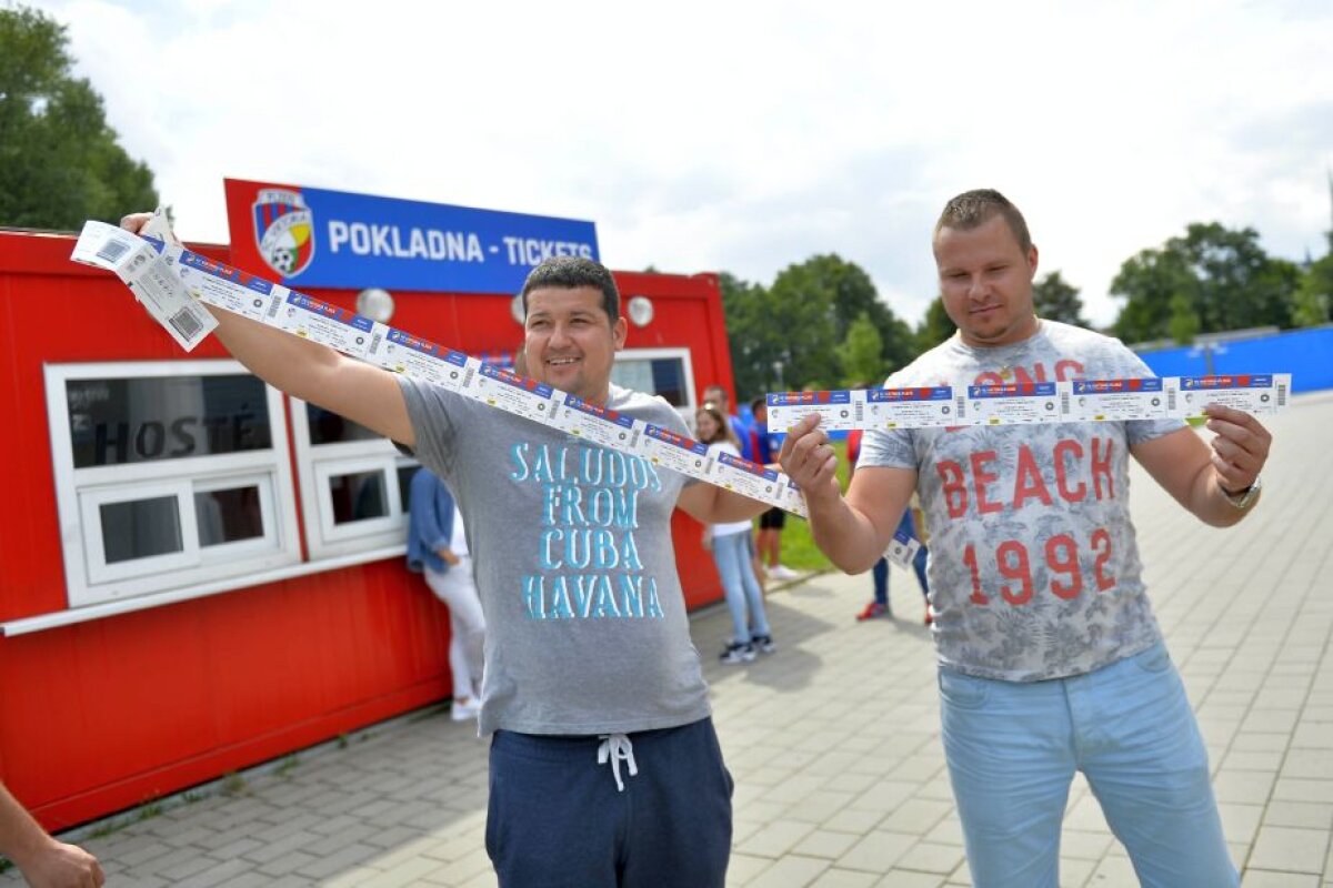 PLZEN - FCSB // FOTO + VIDEO Corespondență din Cehia » Câte bilete au românii la dispoziție pentru meciul de diseară » Imagini de la case