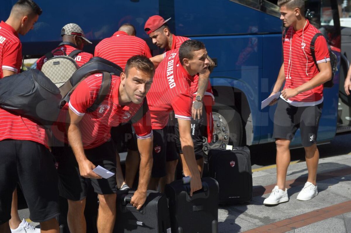 Corespondență din Bilbao // VIDEO + FOTO Jucătorii "câinilor" au ajuns în Spania » Soțiile lor au făcut senzație + Fanii i-au așteptat la aeroport