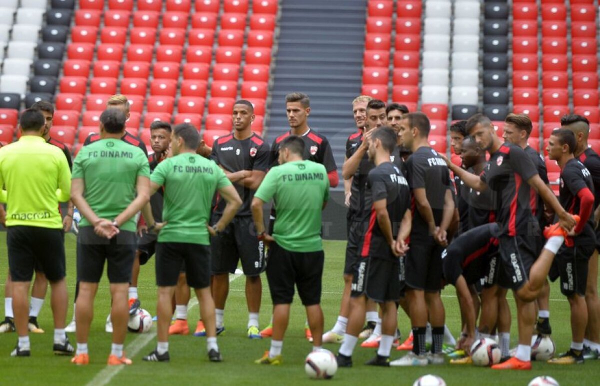 Corespondență de la Bilbao // VIDEO + FOTO Antrenamentul lui Dinamo înainte de meciul cu Athletic » Ce au declarat Anton și Romera la revenirea în Spania: "Ne gândim la victorie și la calificare"