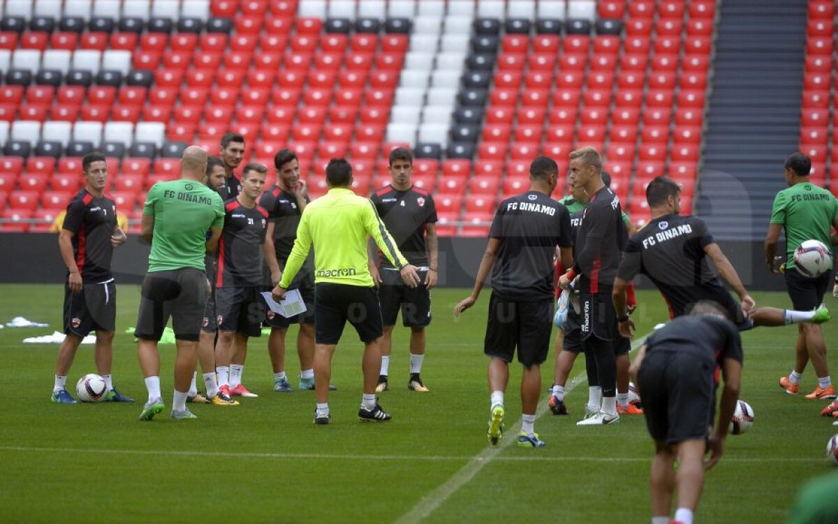 Corespondență de la Bilbao // VIDEO + FOTO Antrenamentul lui Dinamo înainte de meciul cu Athletic » Ce au declarat Anton și Romera la revenirea în Spania: "Ne gândim la victorie și la calificare"