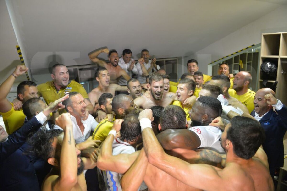 Plzen - FCSB 1-4 // FOTO direct din vestiarul celor de la FCSB » Imaginile bucuriei după o seară magică