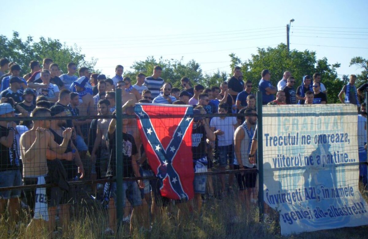 VIDEO+FOTO "1500 de oameni" la ultimul amical al lui FC U Craiova » Alb-albaștrii au făcut scor cu o viitoare adversară din serie