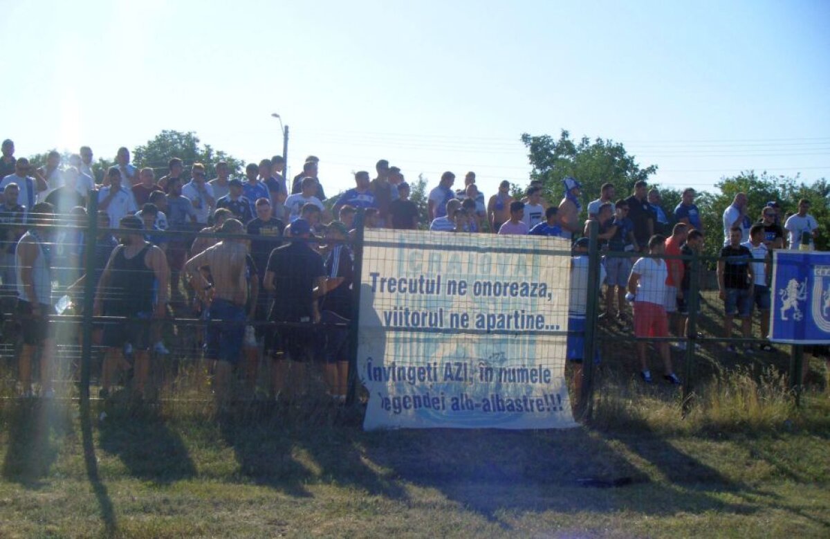 VIDEO+FOTO "1500 de oameni" la ultimul amical al lui FC U Craiova » Alb-albaștrii au făcut scor cu o viitoare adversară din serie