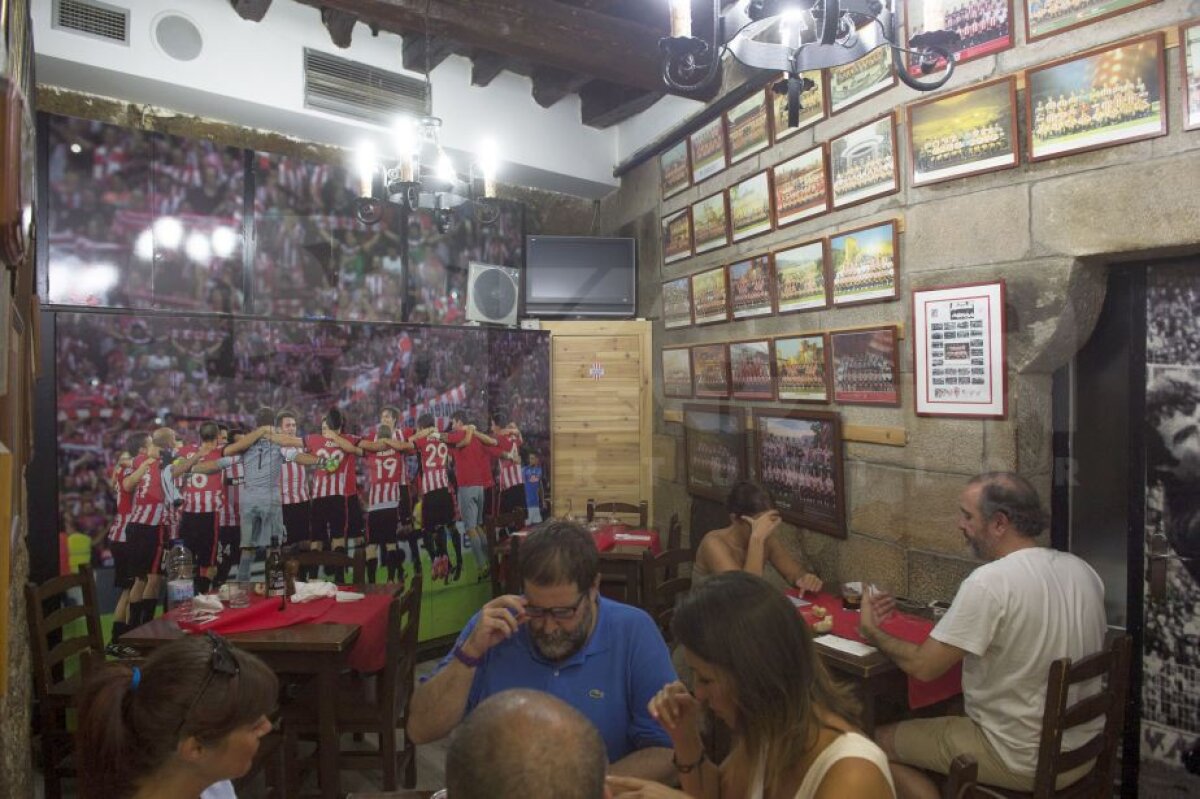 GALERIE FOTO Athletic Bilbao - Dinamo » Corespondență din Spania // Frăția bască e condusă de o româncă: "Îmi pare rău pentru Dinamo"