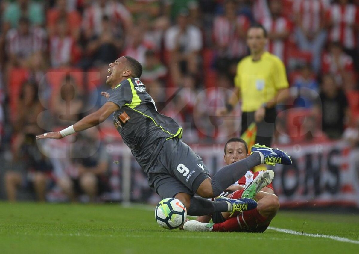 FOTO + VIDEO Athletic Bilbao - Dinamo // Vulcanul roșu » Dinamoviștii joacă la Bilbao într-o atmosferă electrizantă. Nici PCH nu s-a lăsat mai prejos