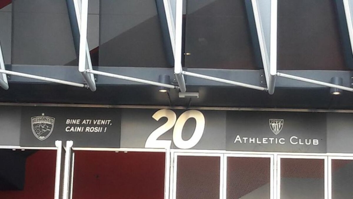 VIDEO + FOTO Prea mici! Athletic o învinge categoric pe Dinamo, 3-0, și spulberă visul european al "câinilor"