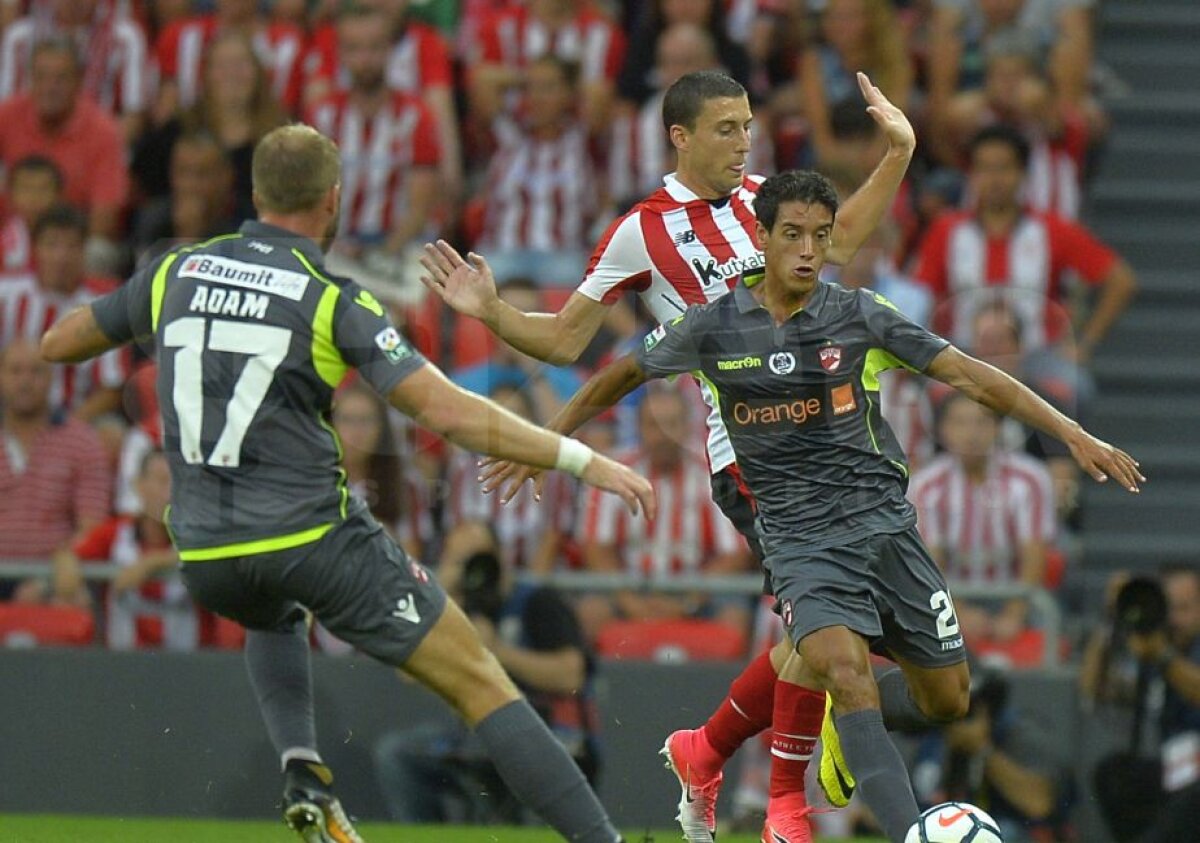 VIDEO + FOTO Prea mici! Athletic o învinge categoric pe Dinamo, 3-0, și spulberă visul european al "câinilor"