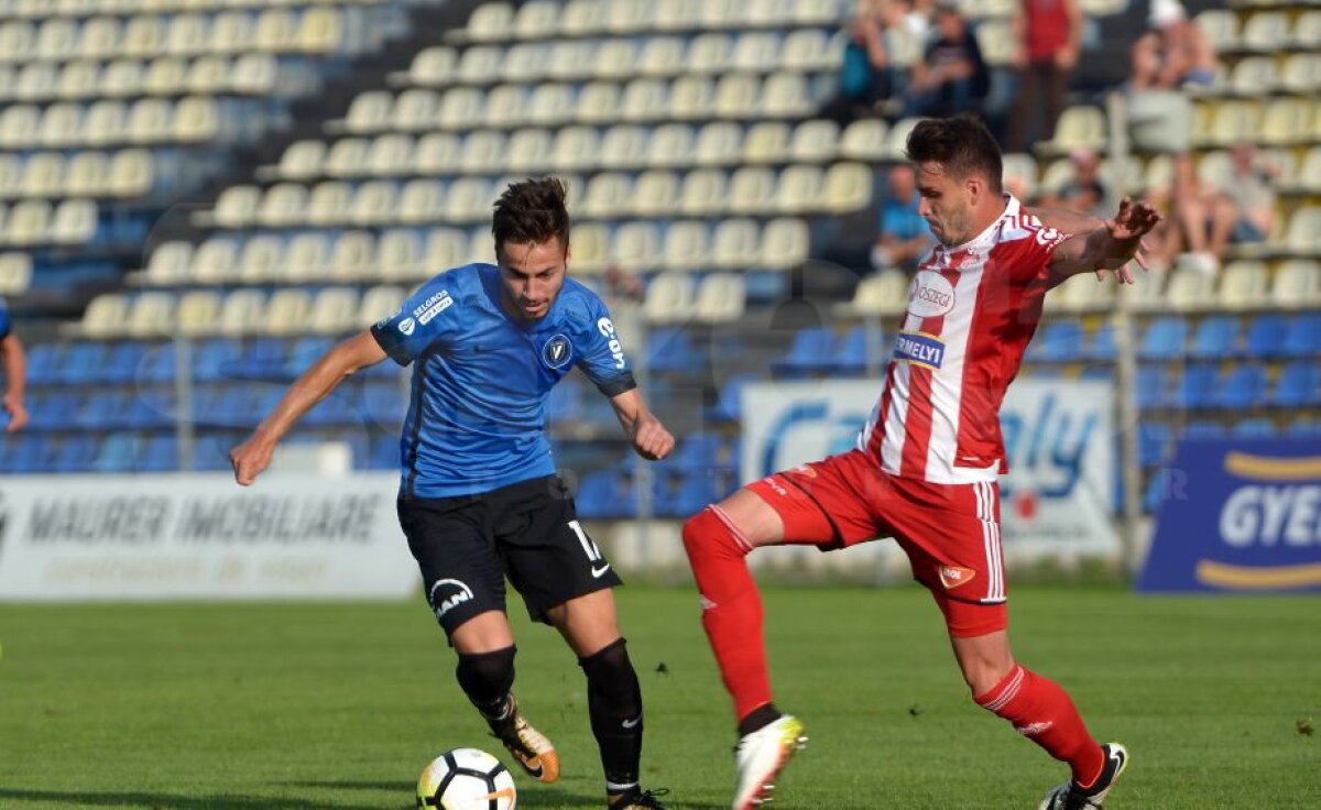 FOTO + VIDEO Sepsi - Viitorul 1-0 » Campioana în vrie: trupa lui Hagi, bătută și de nou-promovată! Florinel Coman a comis-o din nou