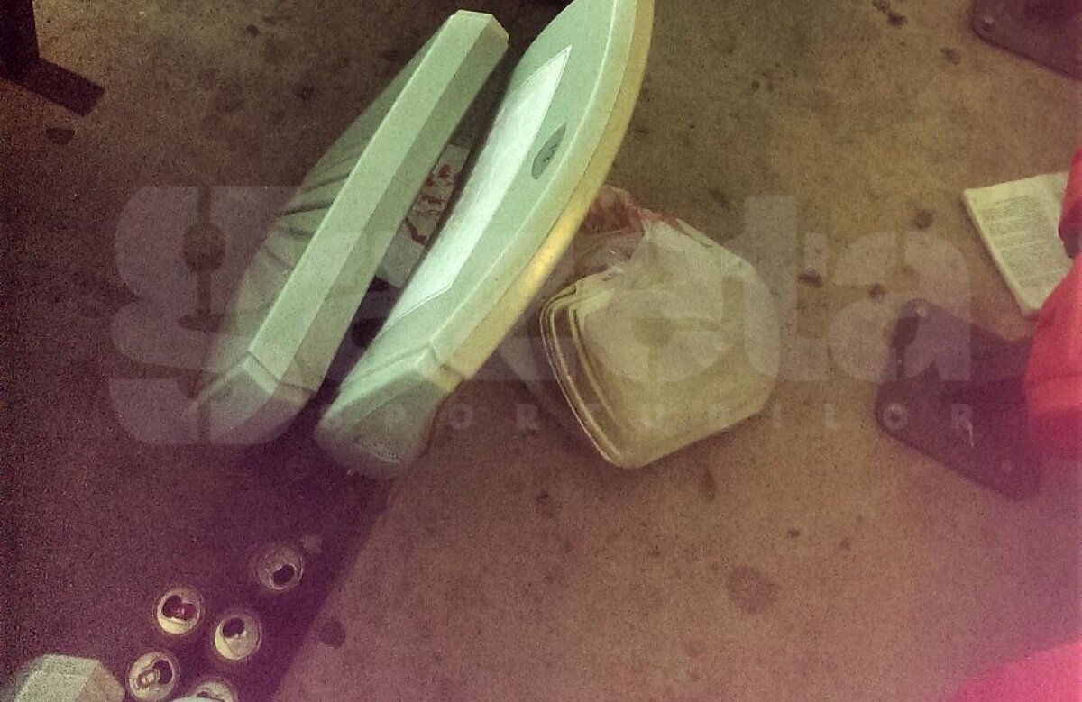 EXCLUSIV / FOTO Imagini scandaloase înainte de Dinamo - Gaz Metan: "Veniți la stadion, că vă întâmpinăm cu mizerie!" » Răspuns oficial stupefiant