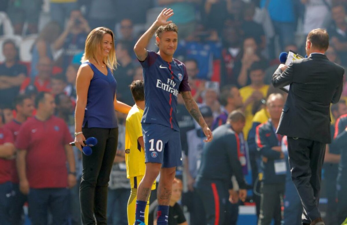 VIDEO + FOTO PSG, debut victorios în Ligue 1 » Cum a fost primit Neymar pe Parc des Princes