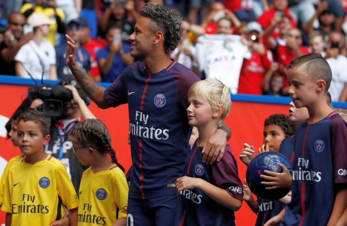 VIDEO + FOTO PSG, debut victorios în Ligue 1 » Cum a fost primit Neymar pe Parc des Princes