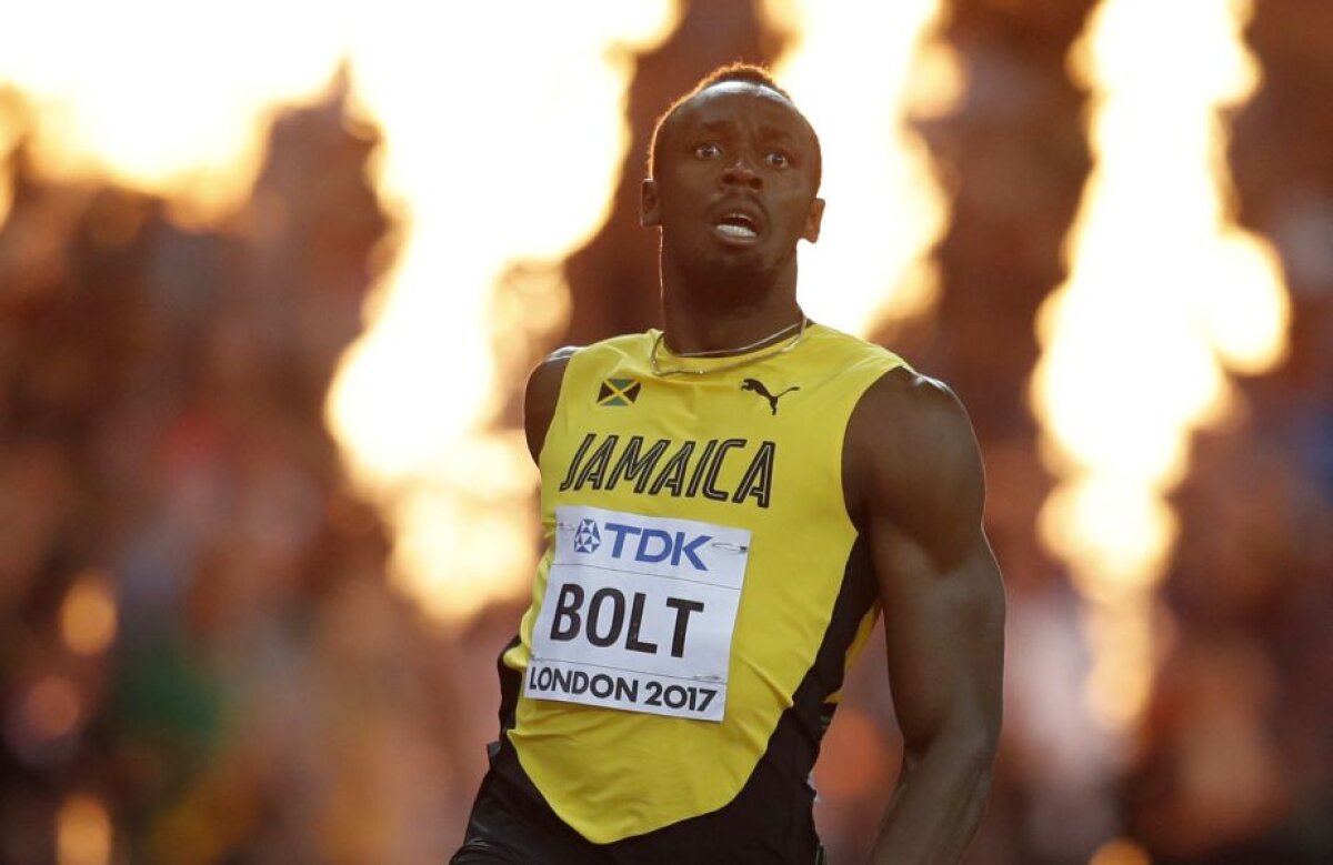 GALERIE FOTO Apus de legendă! Bolt pierde ultima cursă de 100 de metri din carieră