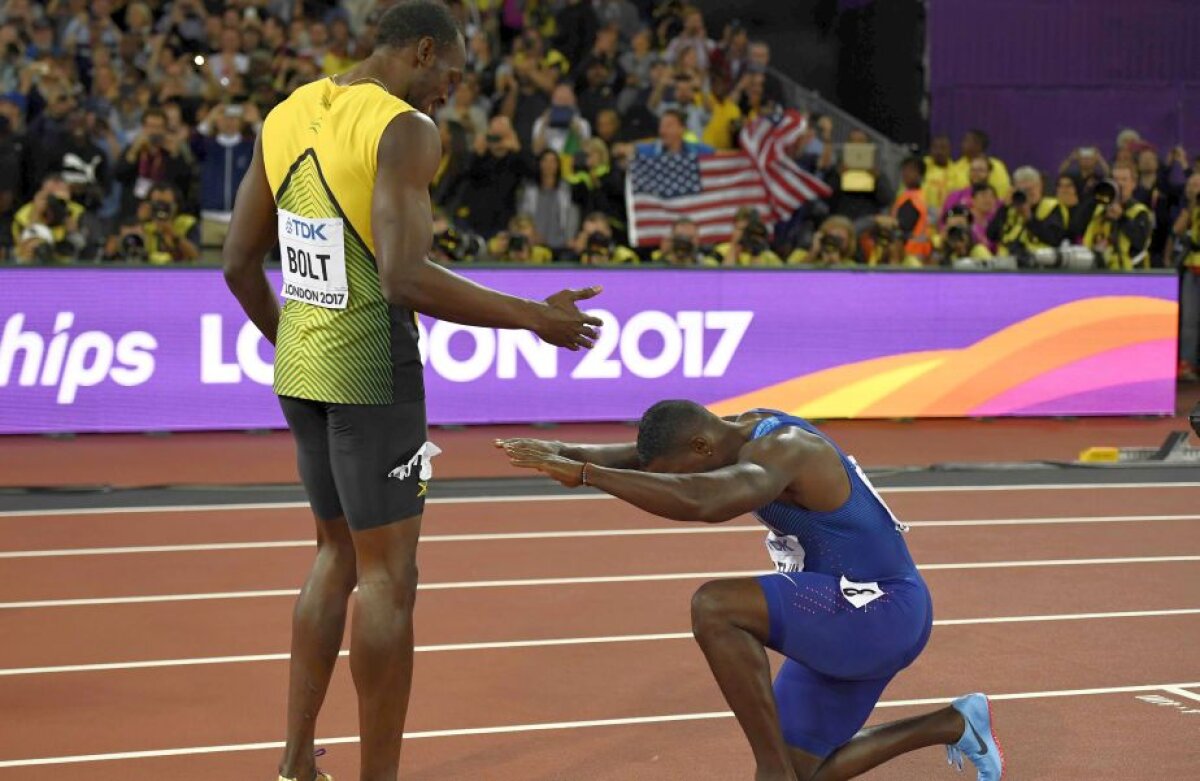 GALERIE FOTO Apus de legendă! Bolt pierde ultima cursă de 100 de metri din carieră