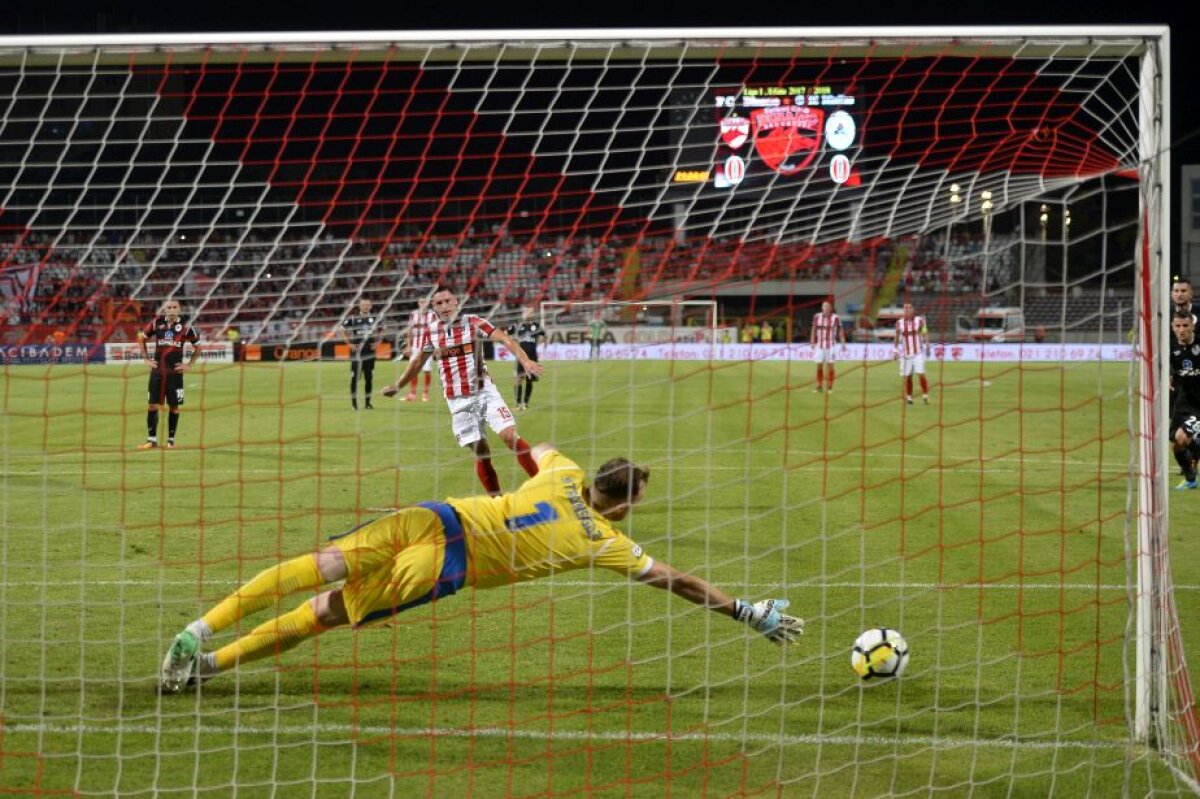 VIDEO+FOTO » Dinamo nu impresionează, dar învinge Gaz Metan, scor 3-1