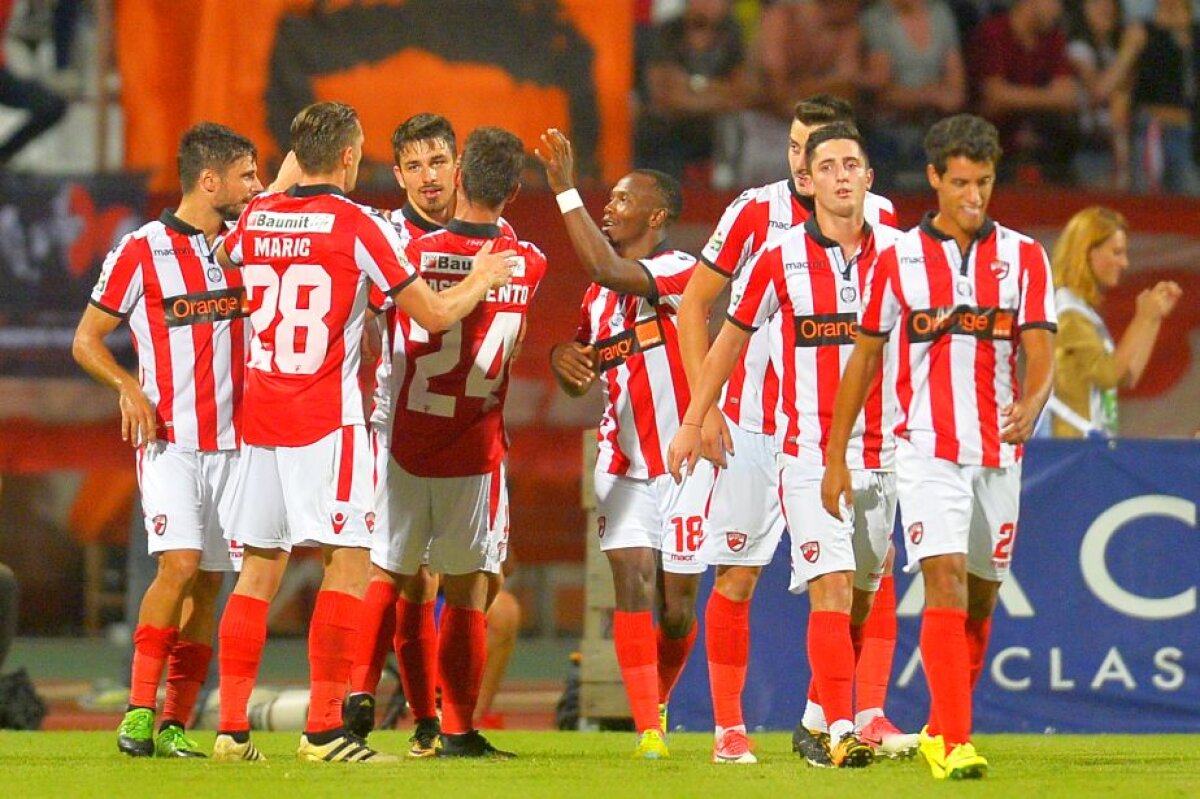 VIDEO+FOTO » Dinamo nu impresionează, dar învinge Gaz Metan, scor 3-1