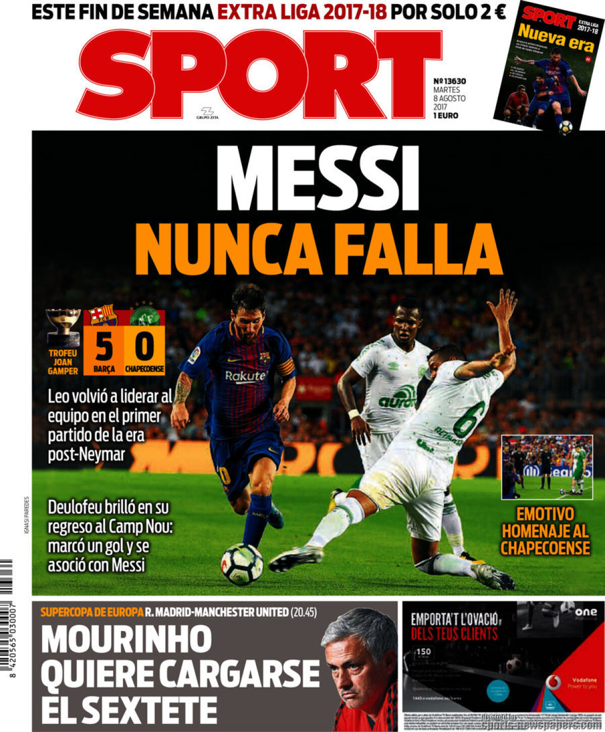 Ce scriu azi ziarele de sport din lume (8 august 2017)