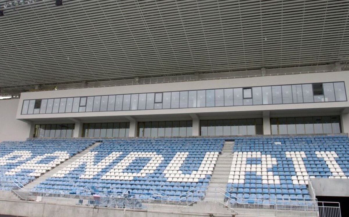 VIDEO + FOTO Imagini spectaculoase » Cum se vede de pe gazon noua bijuterie din România