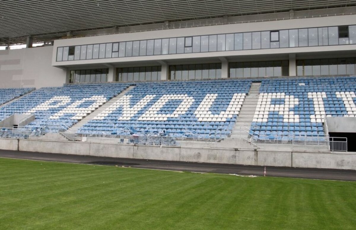 VIDEO + FOTO Imagini spectaculoase » Cum se vede de pe gazon noua bijuterie din România