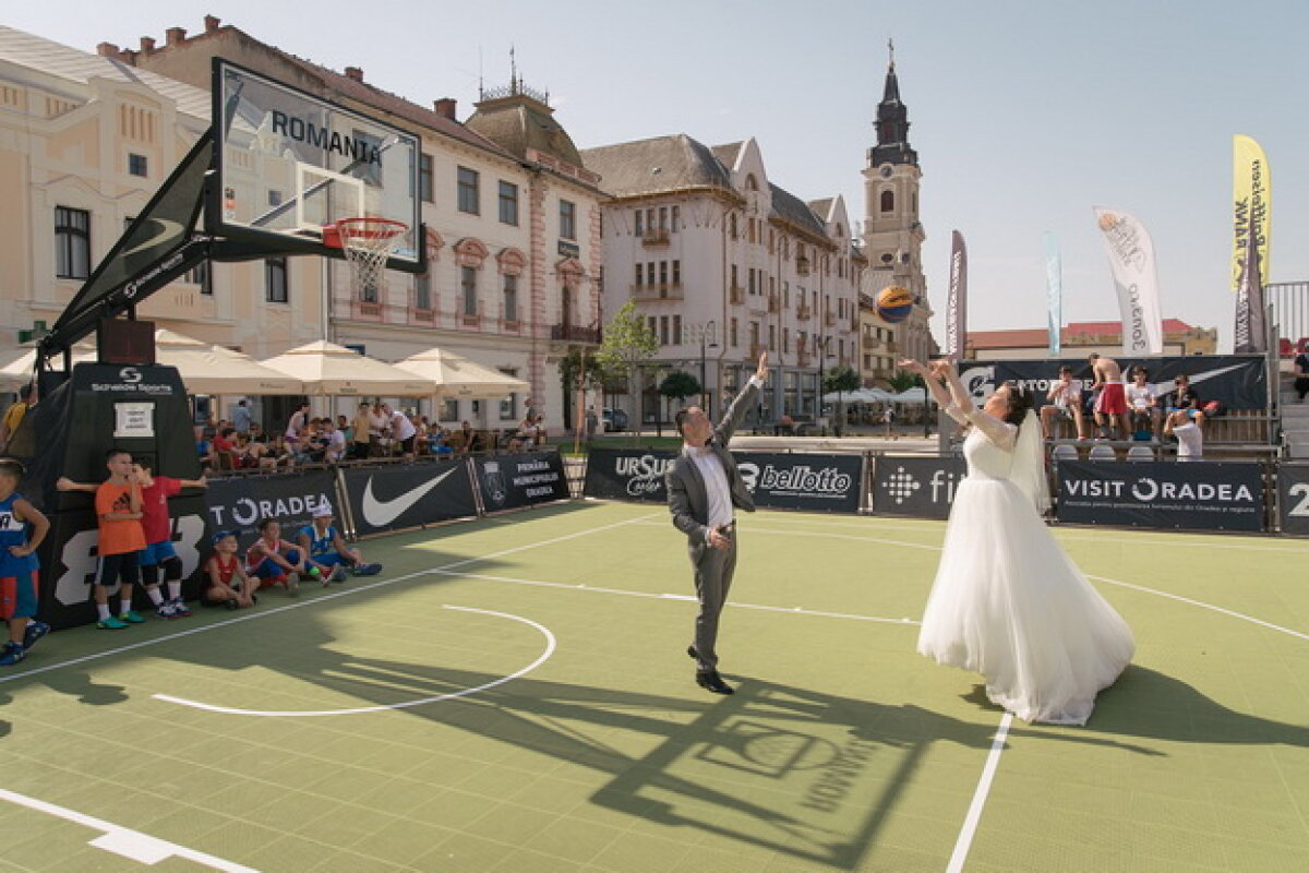 Cod roșu de baschet 3x3 » Un fost star al echipei locale a câștigat Visit Oradea Streetball! Sandu Lungu a făcut show sub panou