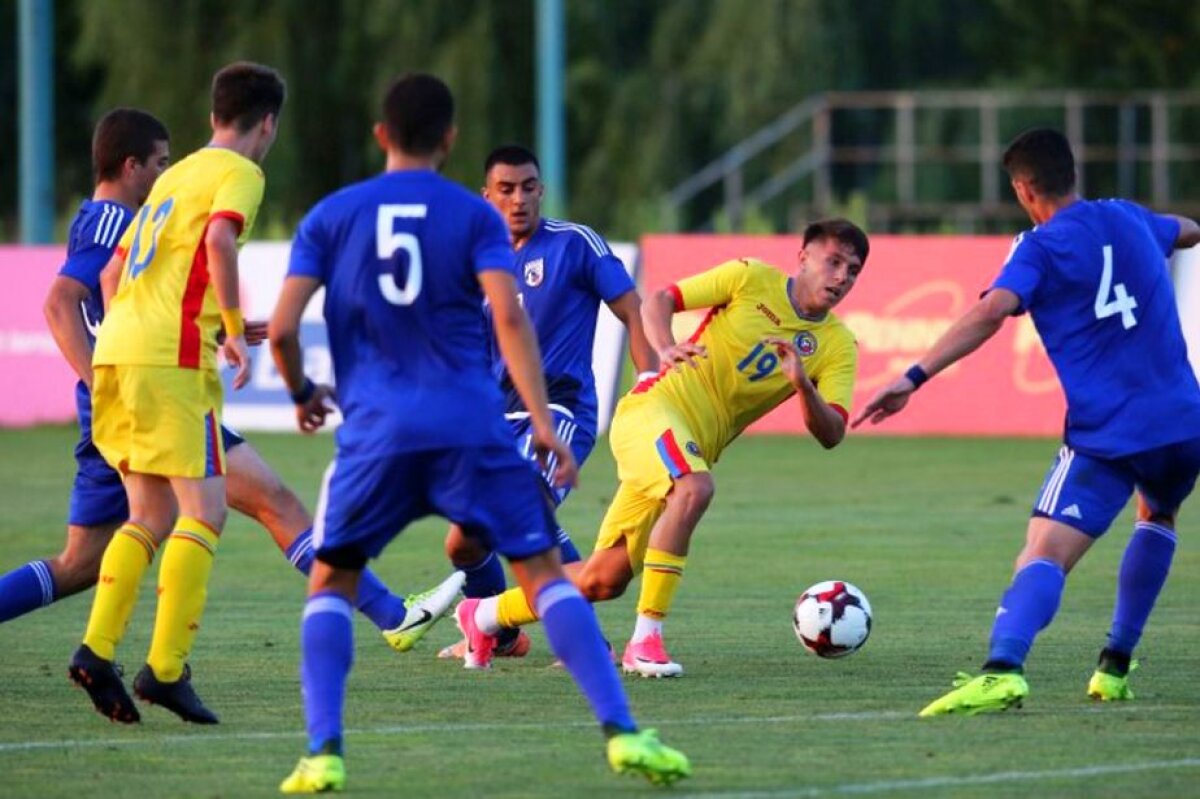 VIDEO+FOTO Portarul FCSB-ului a apărat perfect poarta naționalei României sub 19 ani » "Tricolorii" mici au remizat cu Cipru, scor 0-0
