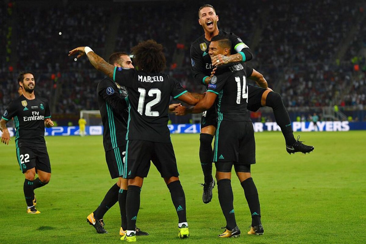 VIDEO+FOTO Ceasul Europei e dat de Madridul lui Zidane! Real confiscă și Supercupa Europei după 2-1 cu United