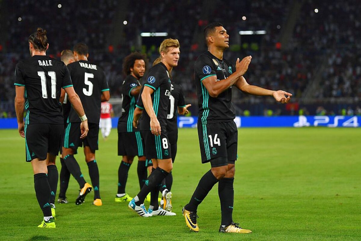 VIDEO+FOTO Ceasul Europei e dat de Madridul lui Zidane! Real confiscă și Supercupa Europei după 2-1 cu United