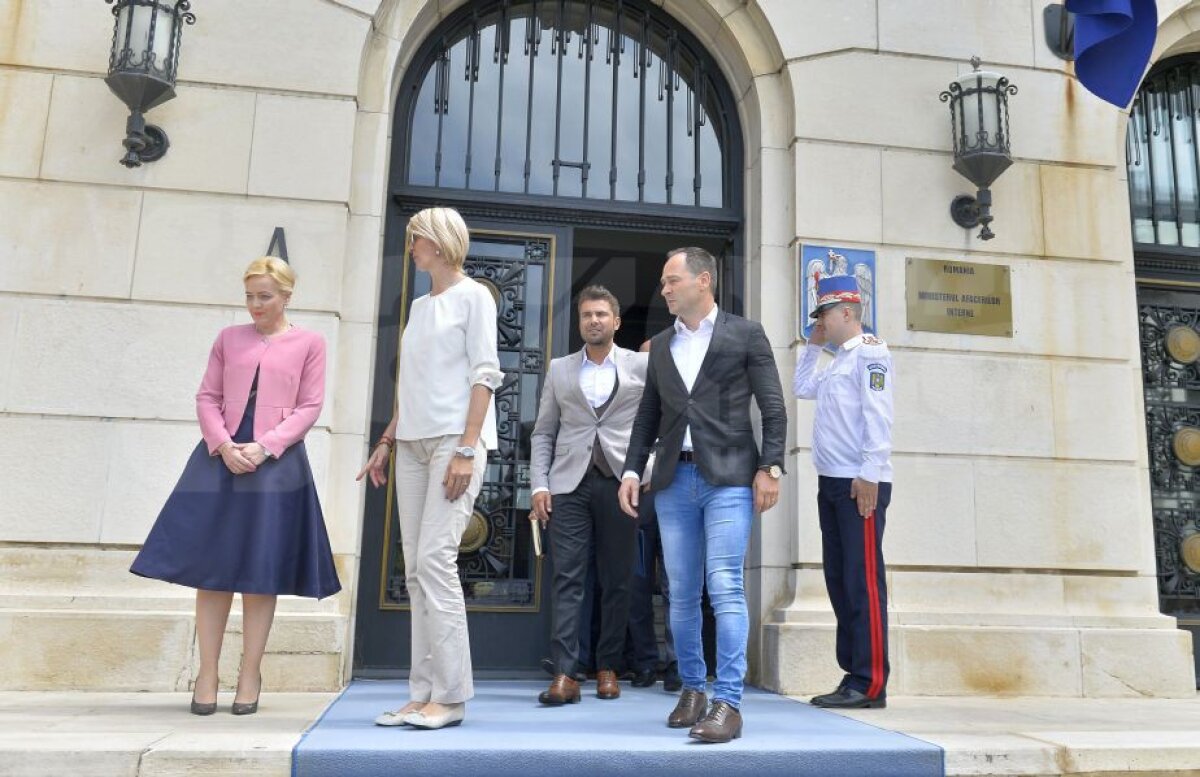 FOTO / UPDATE S-a încheiat întâlnirea de la MAI pentru stadionul lui Dinamo » Verdictul celor 4 care au participat, Mutu, Iagăr, Negoiță și ministrul Carmen Dan. Badea le-a tras clapa! 