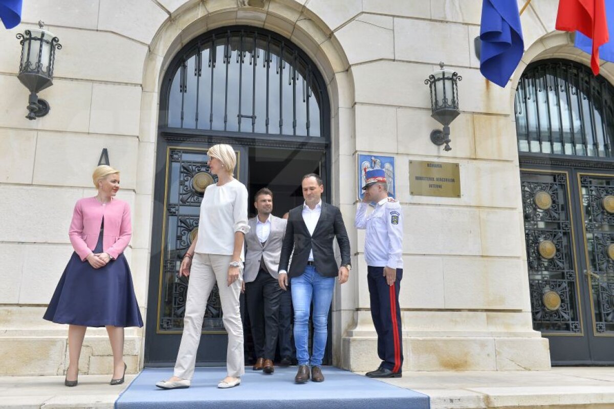 FOTO / UPDATE S-a încheiat întâlnirea de la MAI pentru stadionul lui Dinamo » Verdictul celor 4 care au participat, Mutu, Iagăr, Negoiță și ministrul Carmen Dan. Badea le-a tras clapa! 