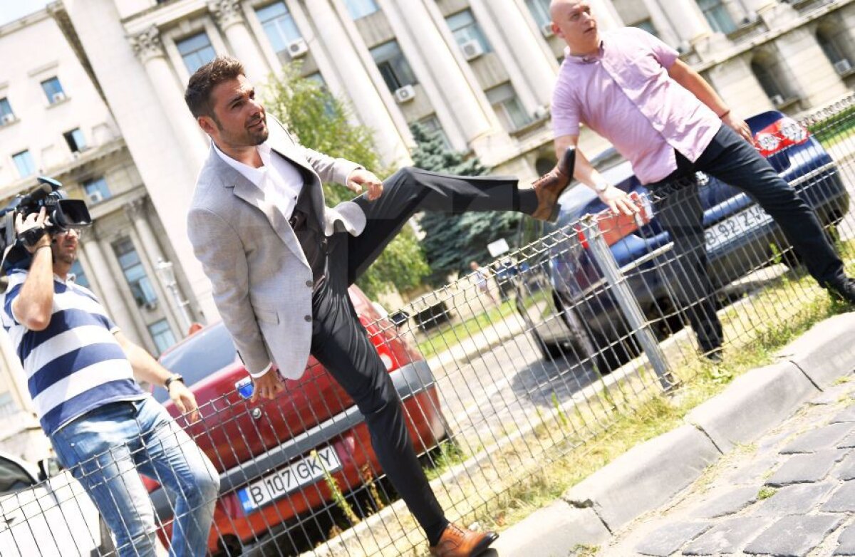 GALERIE FOTO Imaginile zilei după ședința dinamovistă de la MAI » Cum a fost surprins Mutu la plecare :)