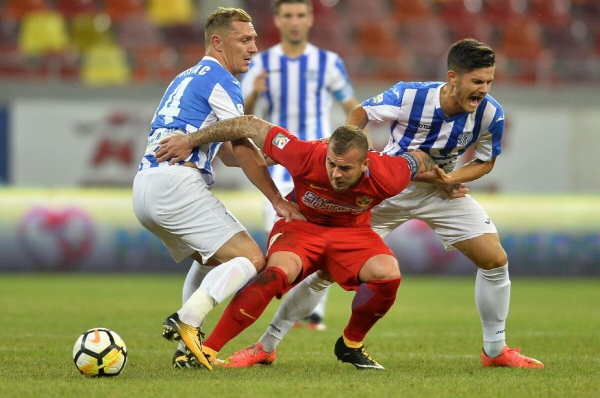 VIDEO+FOTO // FCSB - Poli Iași 1-1 » Al doilea pas greșit în Liga 1 pentru Nicolae Dică