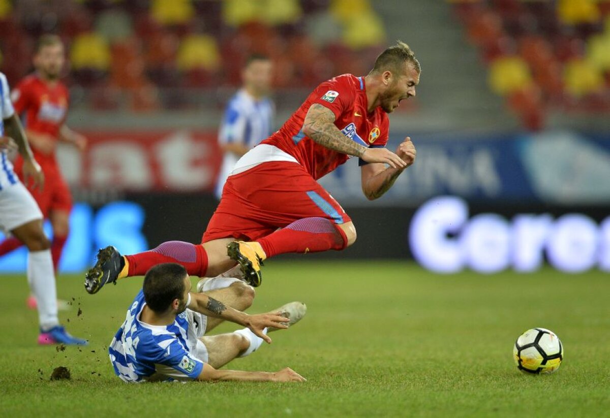 VIDEO+FOTO // FCSB - Poli Iași 1-1 » Al doilea pas greșit în Liga 1 pentru Nicolae Dică