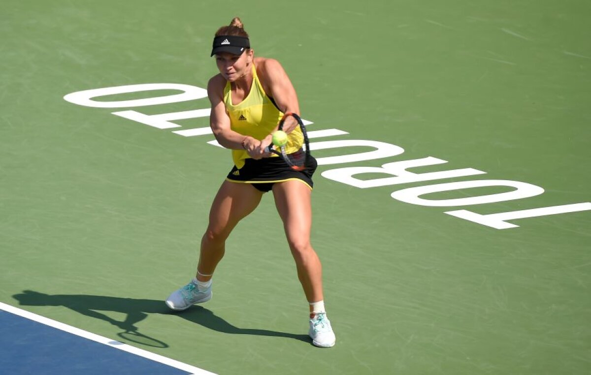 FOTO Simona Halep a aflat ora la care va evolua în sferturile de finală de la Toronto