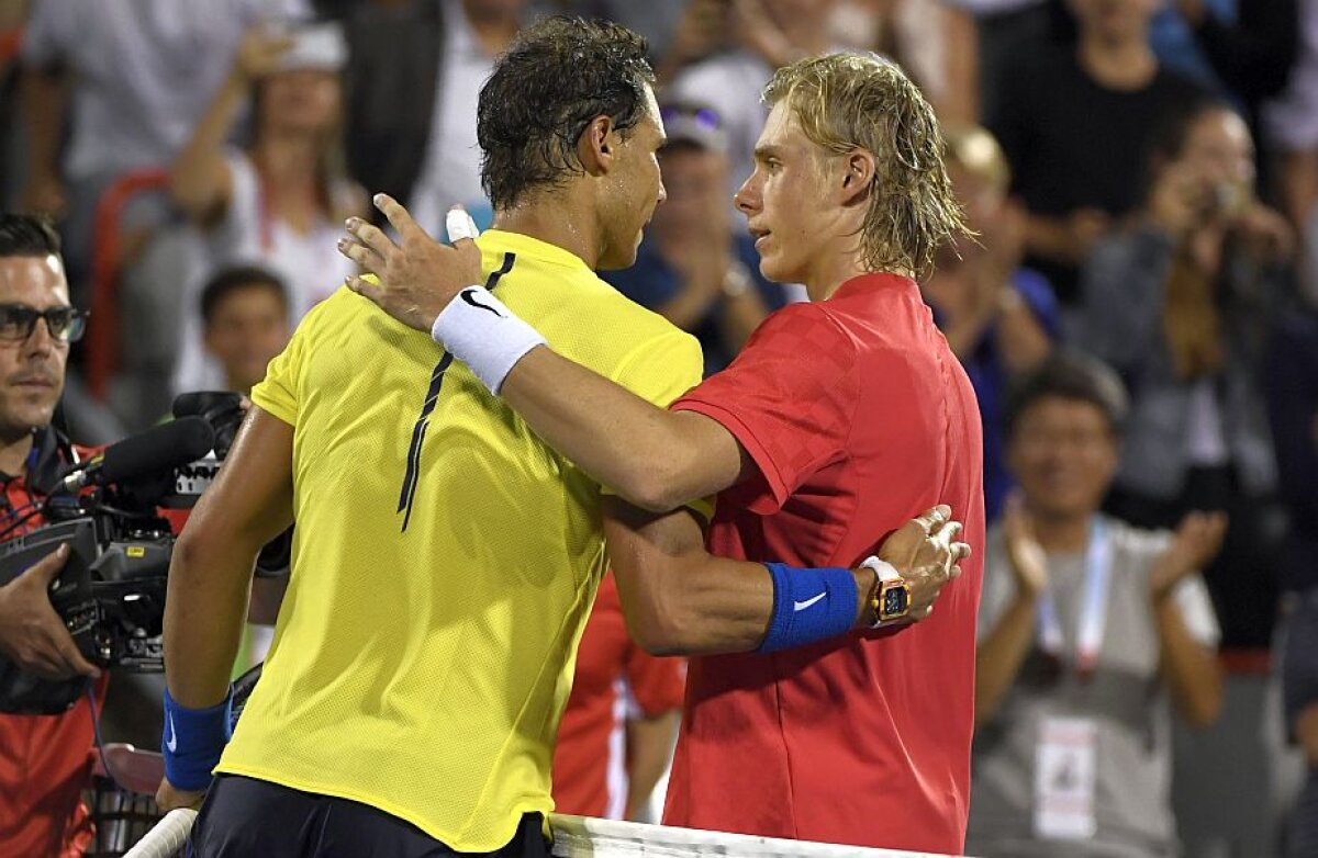 FOTO+VIDEO Surpriză uriașă la Montreal! Nadal, eliminat de un jucător din afara Top 100 ATP
