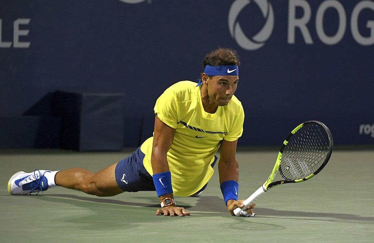 FOTO+VIDEO Surpriză uriașă la Montreal! Nadal, eliminat de un jucător din afara Top 100 ATP
