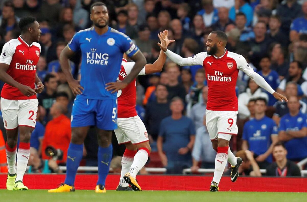 VIDEO+FOTO » Spectacol cu 7 goluri în Arsenal - Leicester, primul meci din Premier League » Revenire extraordinară a "tunarilor"!