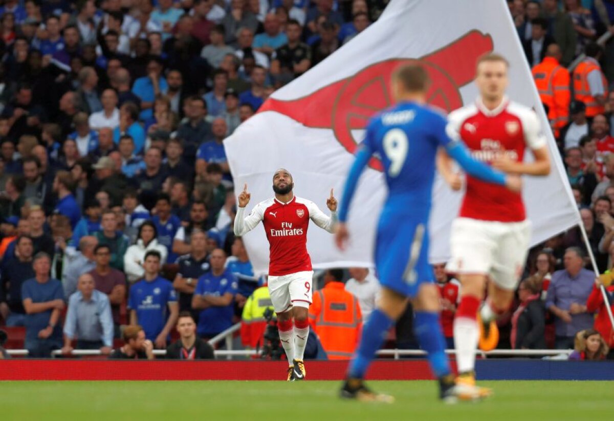 VIDEO+FOTO » Spectacol cu 7 goluri în Arsenal - Leicester, primul meci din Premier League » Revenire extraordinară a "tunarilor"!