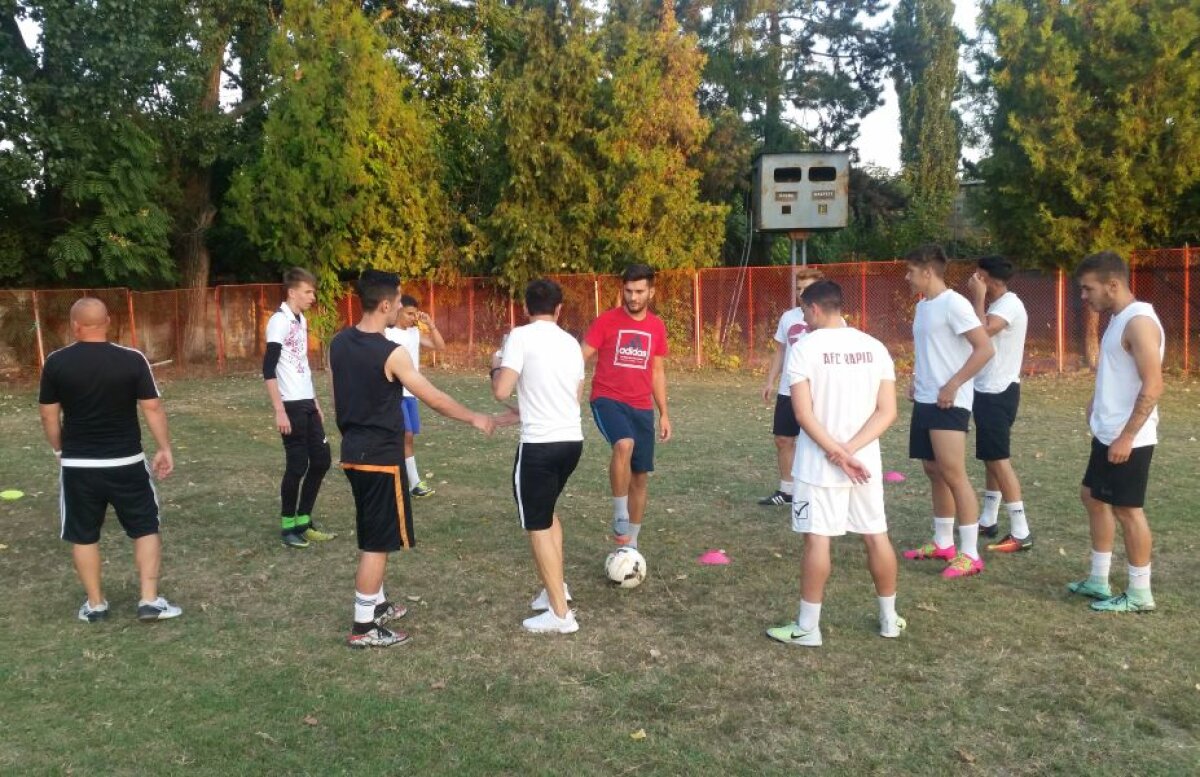 EXCLUSIV VIDEO+FOTO Noul antrenor al Rapidului vorbește pentru prima dată despre duelul cu Steaua din L4: "O aștept ca pe pâinea caldă" » Ce spune despre conflictul cu fostul președinte și modul inedit prin care-și disciplinează elevii