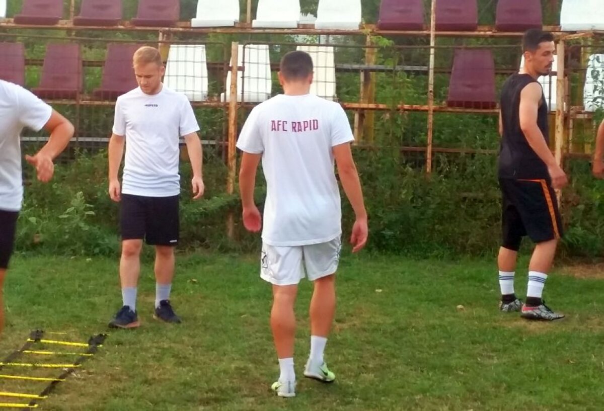 EXCLUSIV VIDEO+FOTO Noul antrenor al Rapidului vorbește pentru prima dată despre duelul cu Steaua din L4: "O aștept ca pe pâinea caldă" » Ce spune despre conflictul cu fostul președinte și modul inedit prin care-și disciplinează elevii