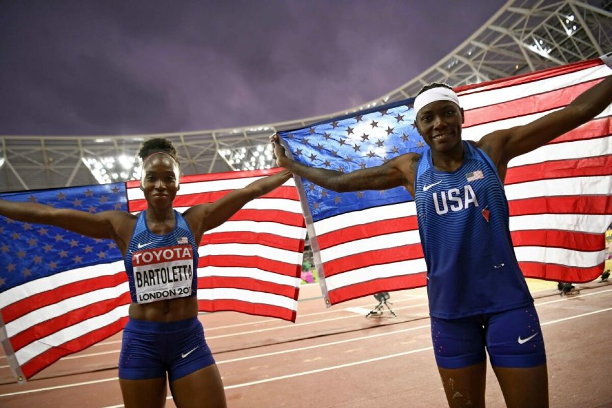 FOTO Brittney Reese a egalat două legende și a dedicat victoria bunicului recent dispărut