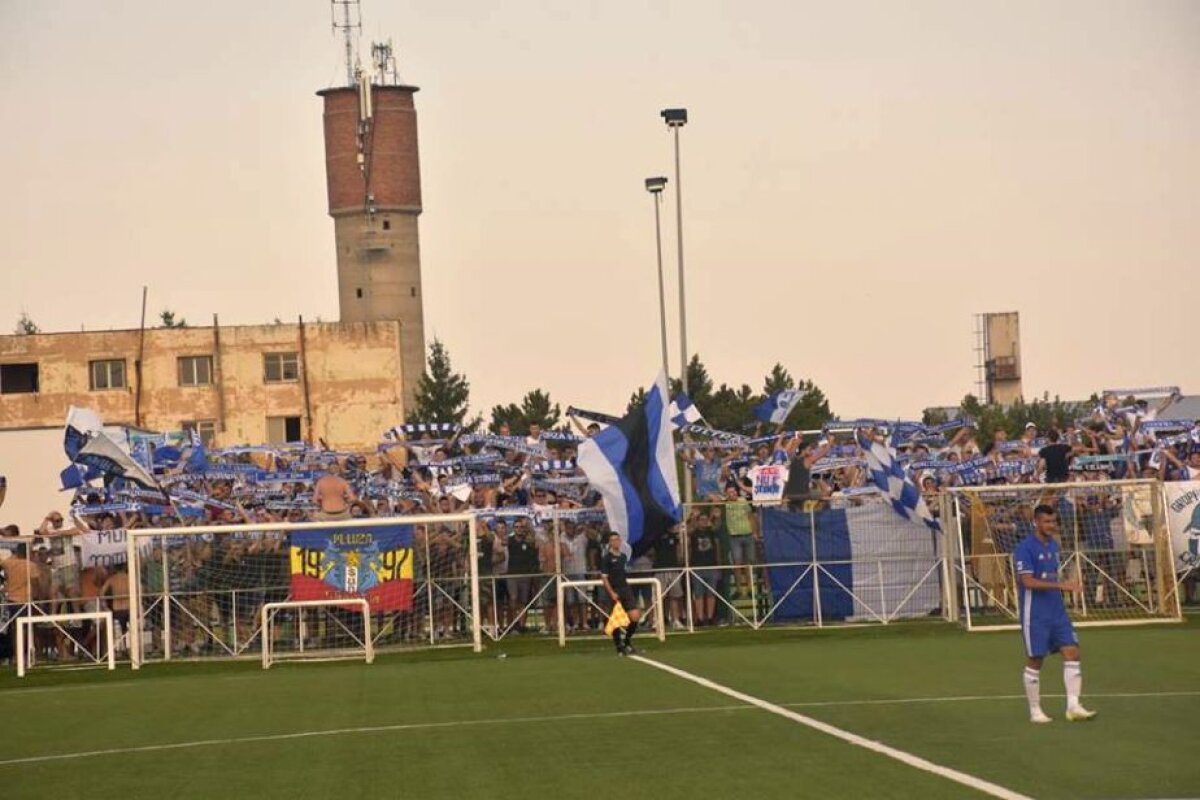 FOTO Revenire de vis pentru echipa lui Adrian Mititelu, FC U Craiova » A fost susținută de peste 1.000 de fani la meciul din Liga a 4-a