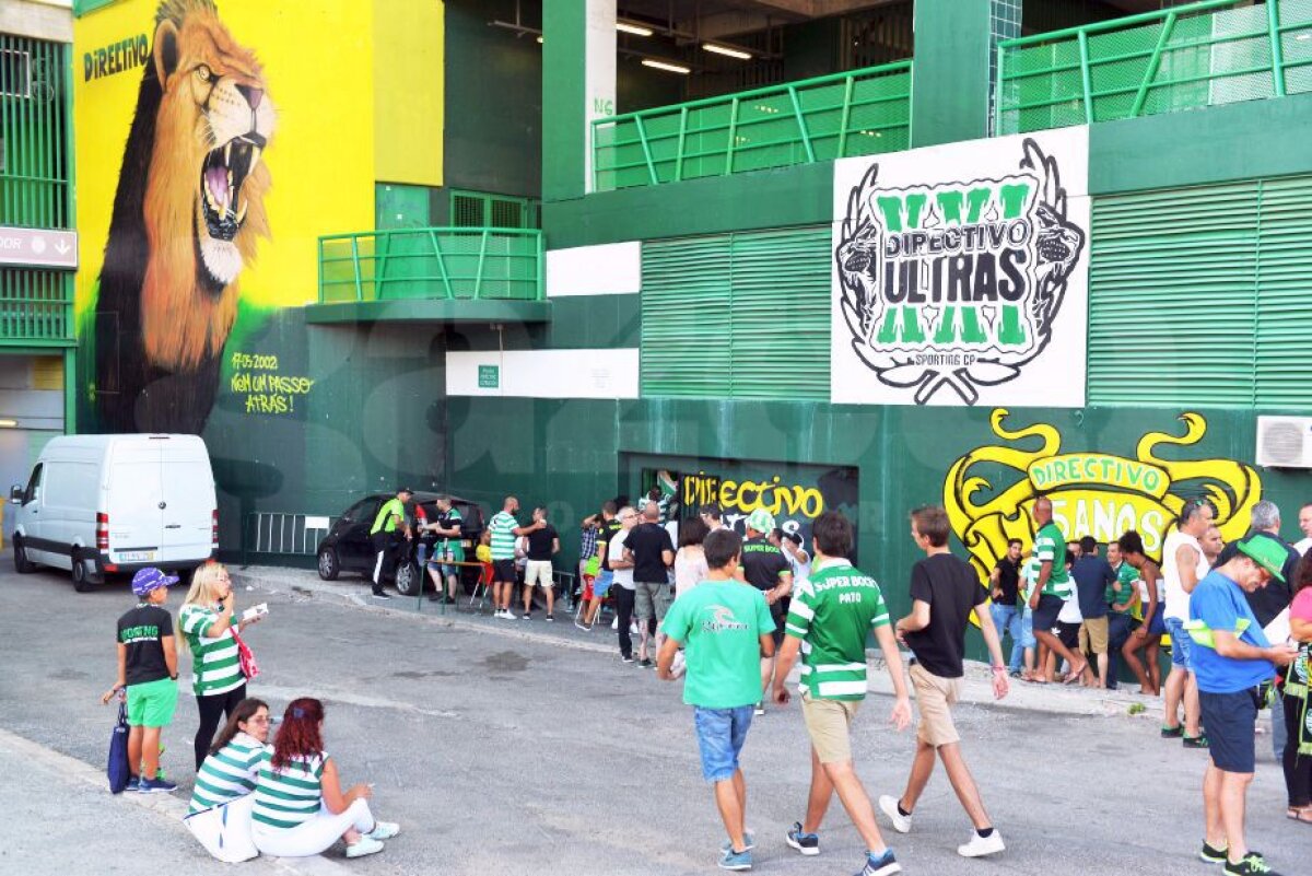 Corespondență din Portugalia // VIDEO + FOTO Fanaticii lusitani așteaptă FCSB » Reportaj din casa ultrașilor lui Sporting: "Ai tricou roșu, ca Benfica! Asta înseamnă dușmanul şi nu e bine"