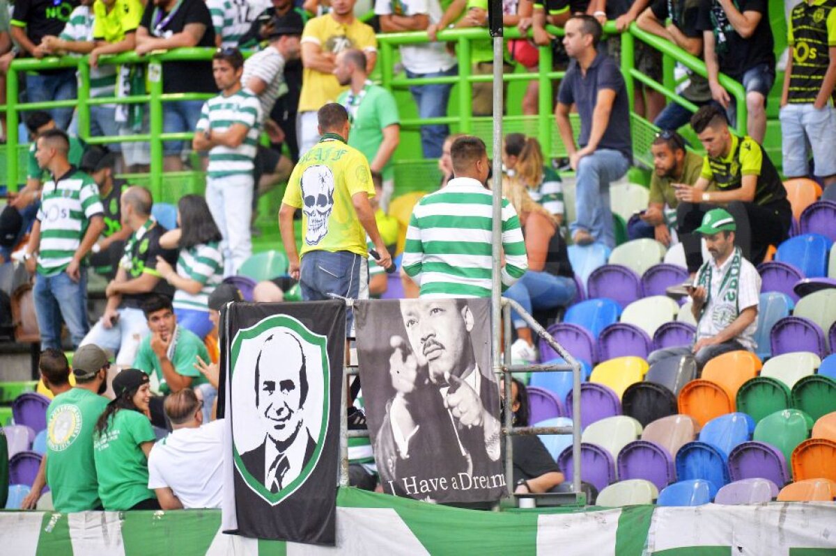 Corespondență din Portugalia // VIDEO + FOTO Fanaticii lusitani așteaptă FCSB » Reportaj din casa ultrașilor lui Sporting: "Ai tricou roșu, ca Benfica! Asta înseamnă dușmanul şi nu e bine"