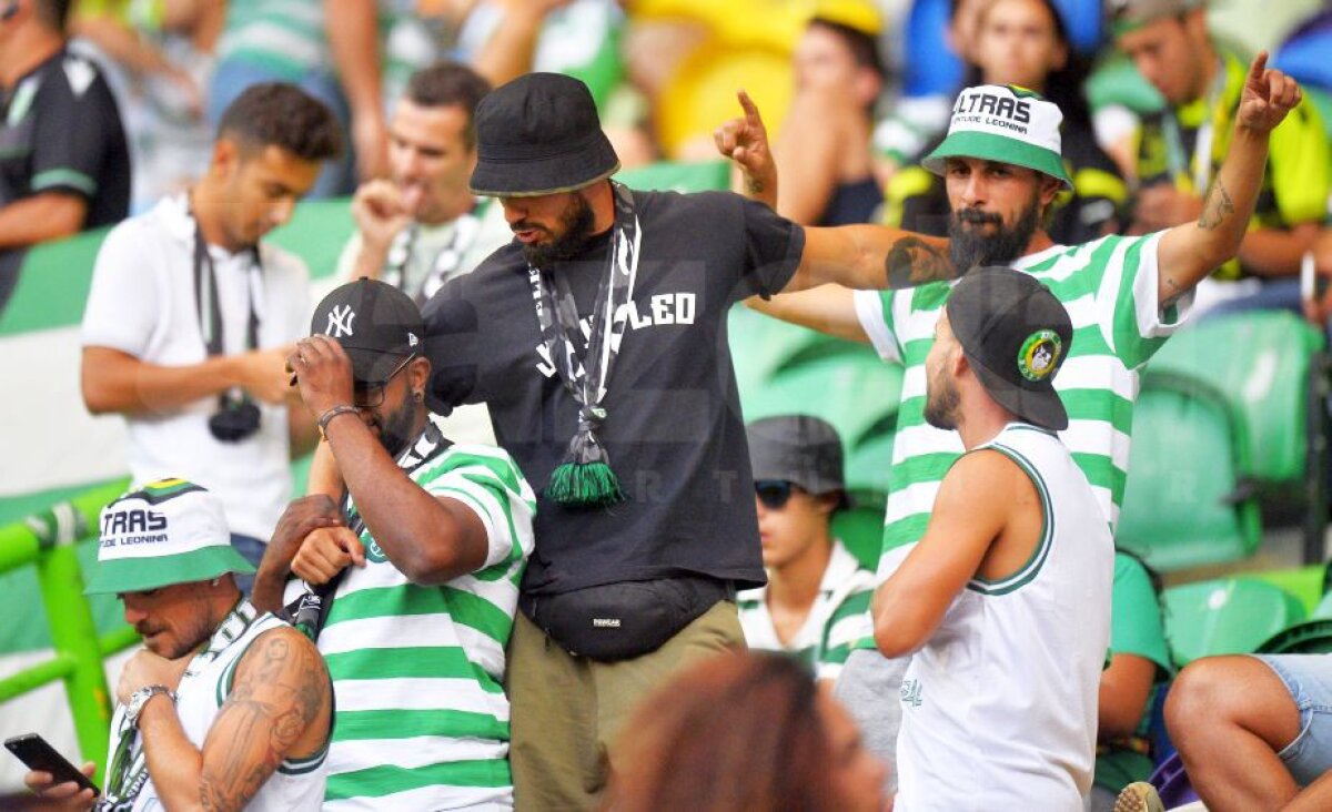 Corespondență din Portugalia // VIDEO + FOTO Fanaticii lusitani așteaptă FCSB » Reportaj din casa ultrașilor lui Sporting: "Ai tricou roșu, ca Benfica! Asta înseamnă dușmanul şi nu e bine"