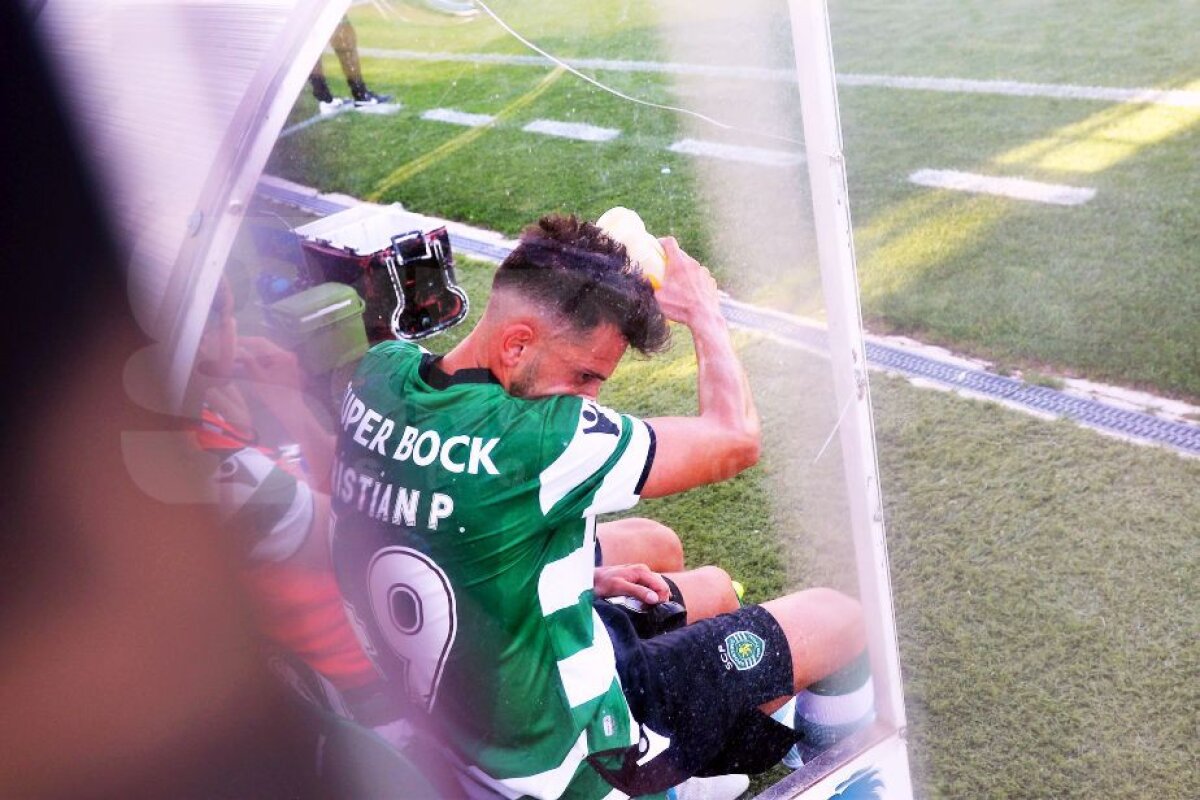 Corespondență din Portugalia //  FOTO Interviul cu românul care joacă de 12 ani la Sporting » Cum vede jocul portughezilor și ce spune de șansele steliștilor