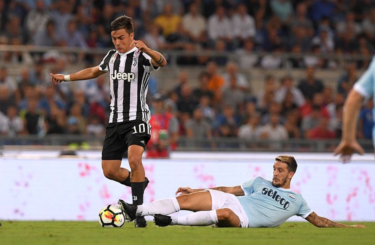 FOTO+VIDEO Juventus, învinsă de Lazio în Supercupa Italiei, după un final de meci dramatic » Trei goluri marcate în ultimele 10 minute